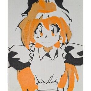 Slayers Spray Paint Art Piece